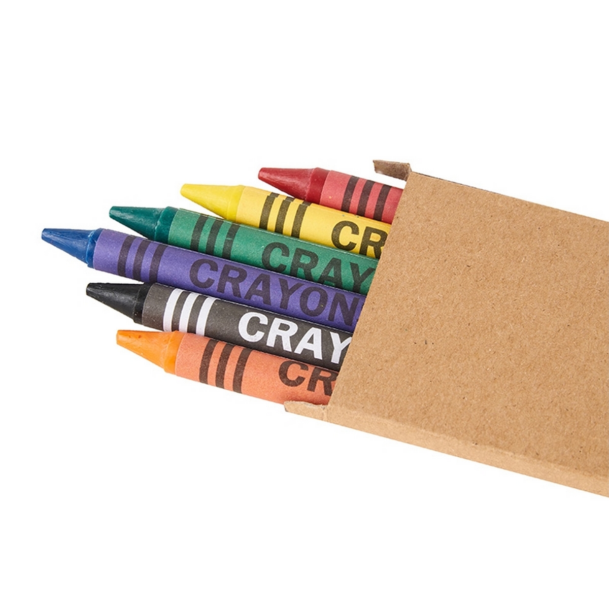 Set de Crayones x 6 unidades | LOGO GRATIS !